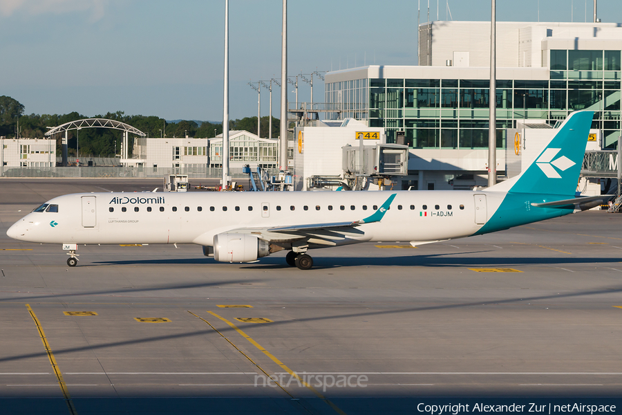 Air Dolomiti Embraer ERJ-195LR (ERJ-190-200LR) (I-ADJM) | Photo 326958