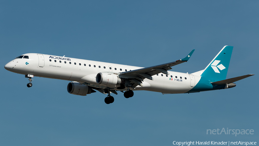 Air Dolomiti Embraer ERJ-195LR (ERJ-190-200LR) (I-ADJN) | Photo 358310