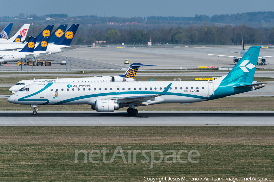 Air Dolomiti Embraer ERJ-195LR (ERJ-190-200LR) (I-ADJN) | Photo 170933