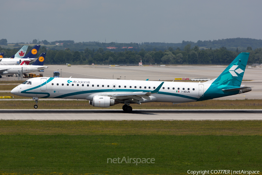 Air Dolomiti Embraer ERJ-195LR (ERJ-190-200LR) (I-ADJN) | Photo 51990