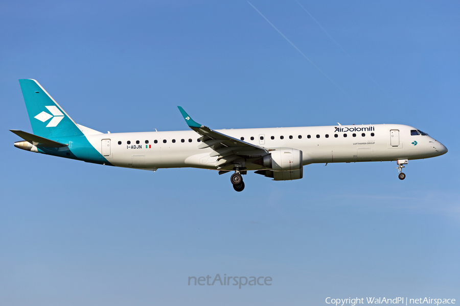 Air Dolomiti Embraer ERJ-195LR (ERJ-190-200LR) (I-ADJN) | Photo 470946