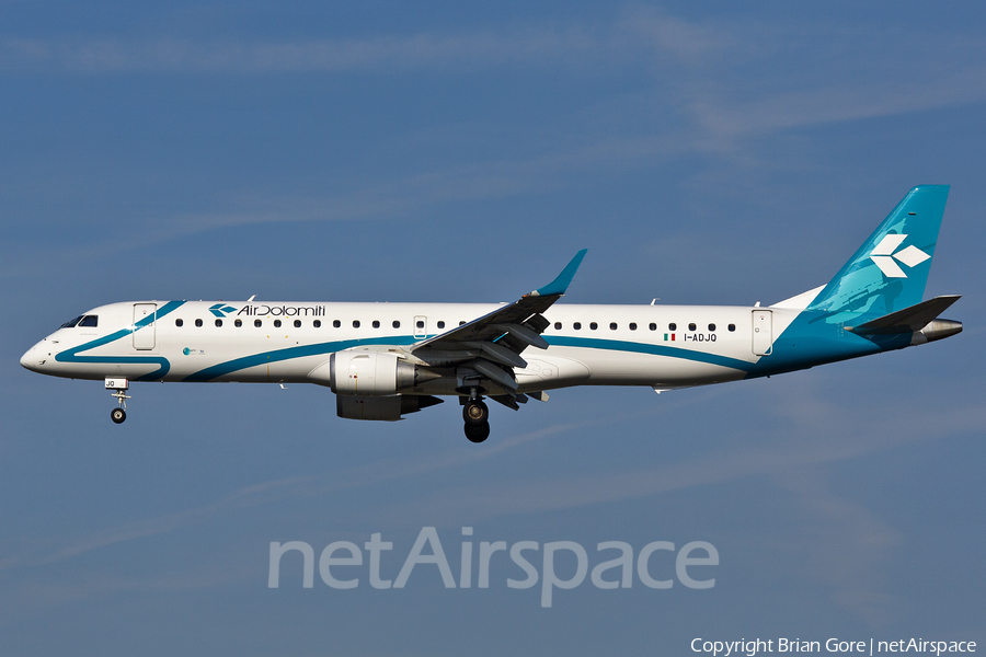 Air Dolomiti Embraer ERJ-195LR (ERJ-190-200LR) (I-ADJQ) | Photo 40069