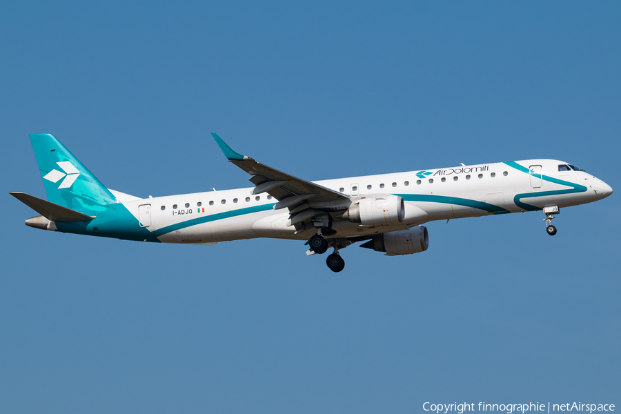 Air Dolomiti Embraer ERJ-195LR (ERJ-190-200LR) (I-ADJQ) | Photo 500295