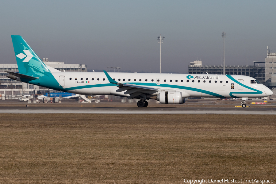 Air Dolomiti Embraer ERJ-195LR (ERJ-190-200LR) (I-ADJQ) | Photo 417065