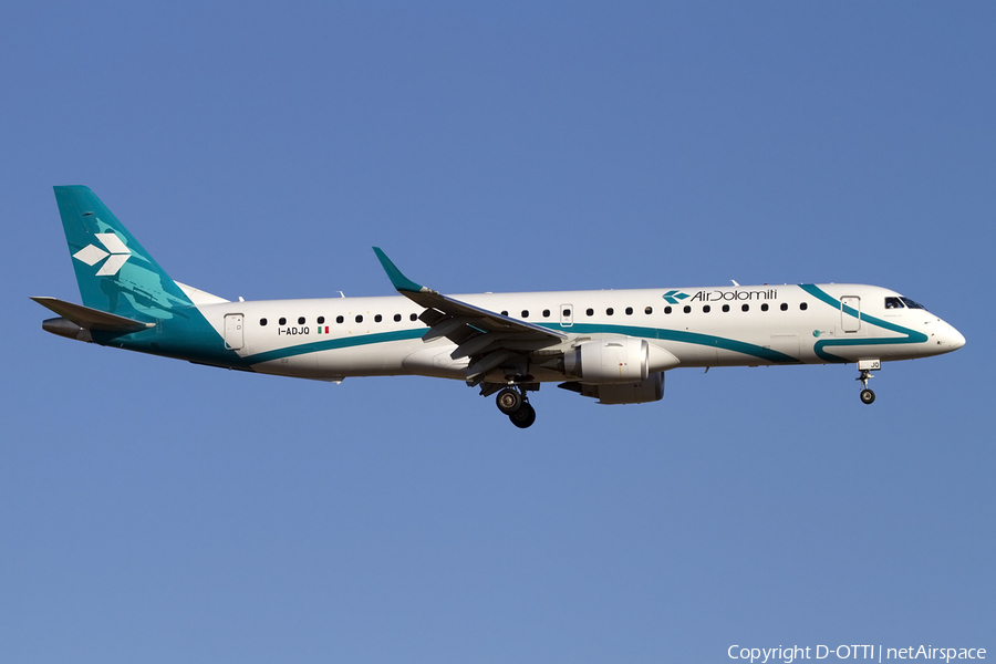 Air Dolomiti Embraer ERJ-195LR (ERJ-190-200LR) (I-ADJQ) | Photo 414273