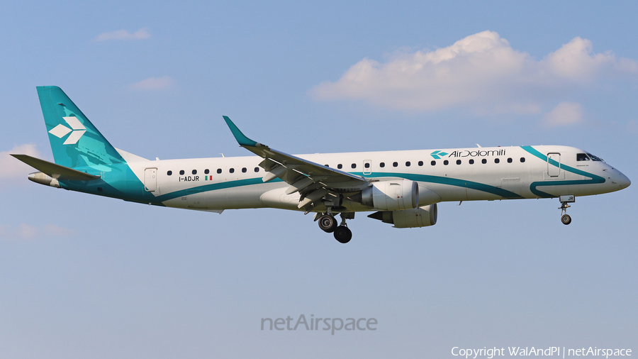 Air Dolomiti Embraer ERJ-195LR (ERJ-190-200LR) (I-ADJR) | Photo 454314