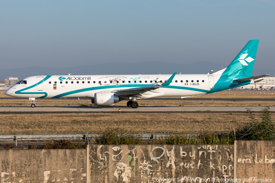 Air Dolomiti Embraer ERJ-195LR (ERJ-190-200LR) (I-ADJS) | Photo 323120