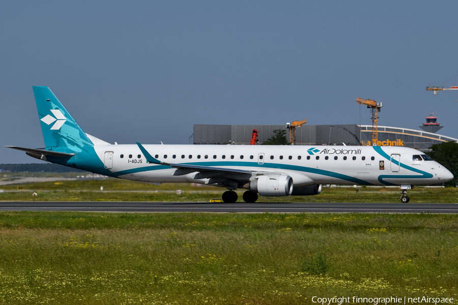 Air Dolomiti Embraer ERJ-195LR (ERJ-190-200LR) (I-ADJS) | Photo 422987