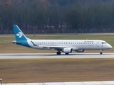 Air Dolomiti Embraer ERJ-195LR (ERJ-190-200LR) (I-ADJS) at  Munich, Germany