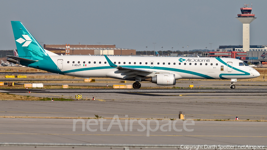 Air Dolomiti Embraer ERJ-195LR (ERJ-190-200LR) (I-ADJT) | Photo 324712