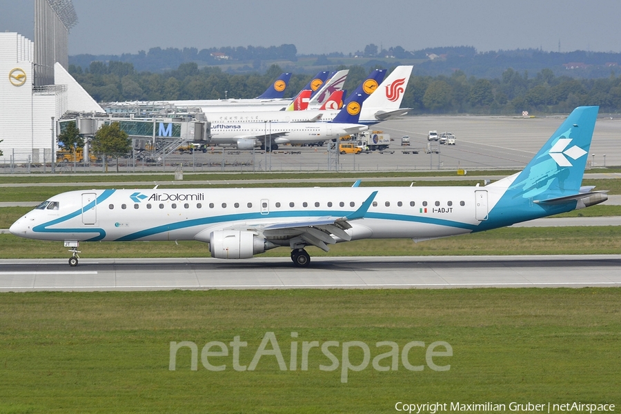 Air Dolomiti Embraer ERJ-195LR (ERJ-190-200LR) (I-ADJT) | Photo 112300