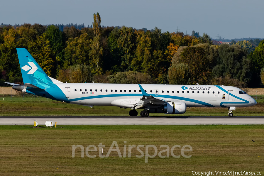 Air Dolomiti Embraer ERJ-195LR (ERJ-190-200LR) (I-ADJT) | Photo 337547