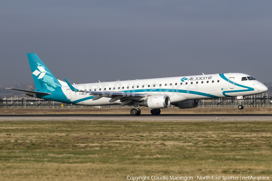 Air Dolomiti Embraer ERJ-195LR (ERJ-190-200LR) (I-ADJT) | Photo 98269