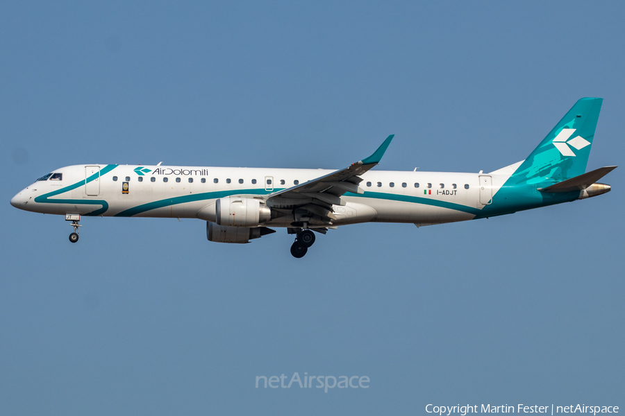 Air Dolomiti Embraer ERJ-195LR (ERJ-190-200LR) (I-ADJT) | Photo 402293