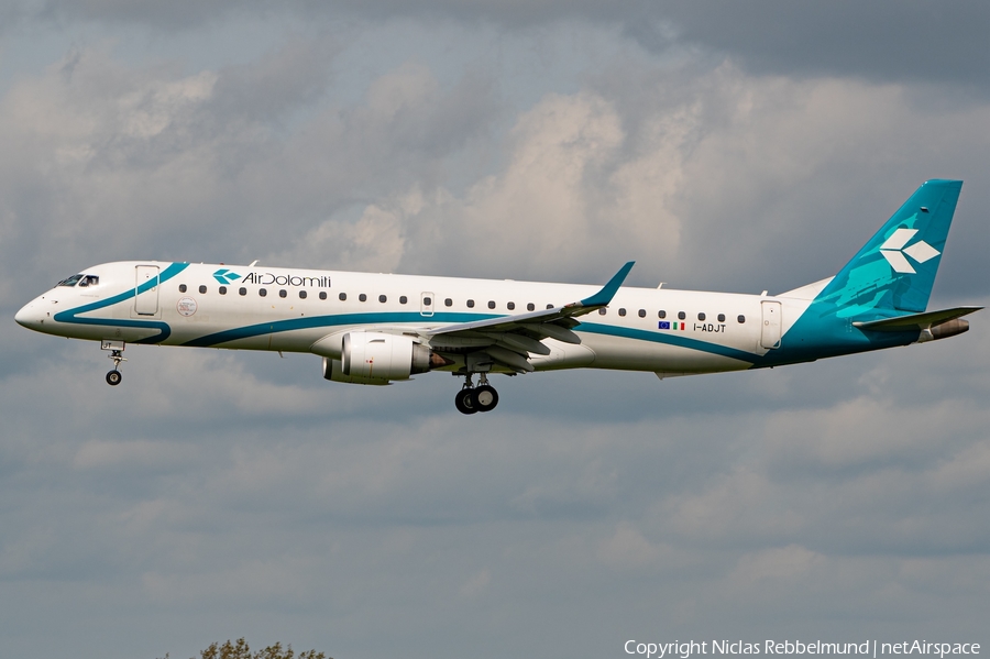 Air Dolomiti Embraer ERJ-195LR (ERJ-190-200LR) (I-ADJT) | Photo 619365