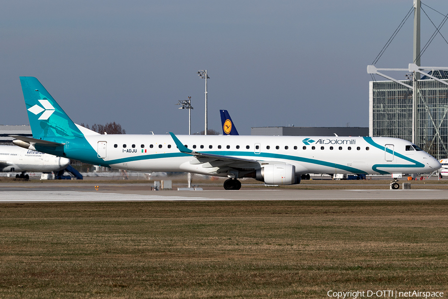 Air Dolomiti Embraer ERJ-195LR (ERJ-190-200LR) (I-ADJU) | Photo 153154