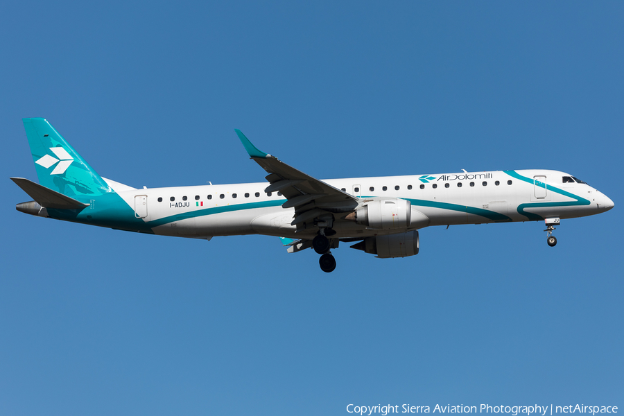 Air Dolomiti Embraer ERJ-195LR (ERJ-190-200LR) (I-ADJU) | Photo 379678