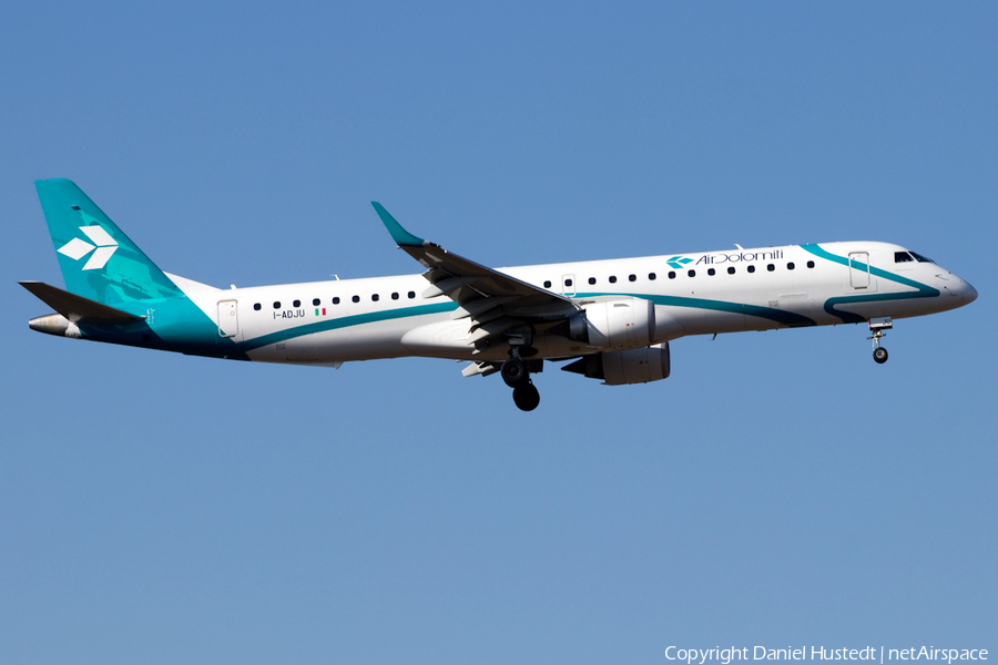 Air Dolomiti Embraer ERJ-195LR (ERJ-190-200LR) (I-ADJU) | Photo 500412