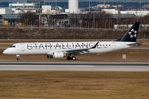 Air Dolomiti Embraer ERJ-195AR (ERJ-190-200 IGW) (I-ADJV) at  Munich, Germany