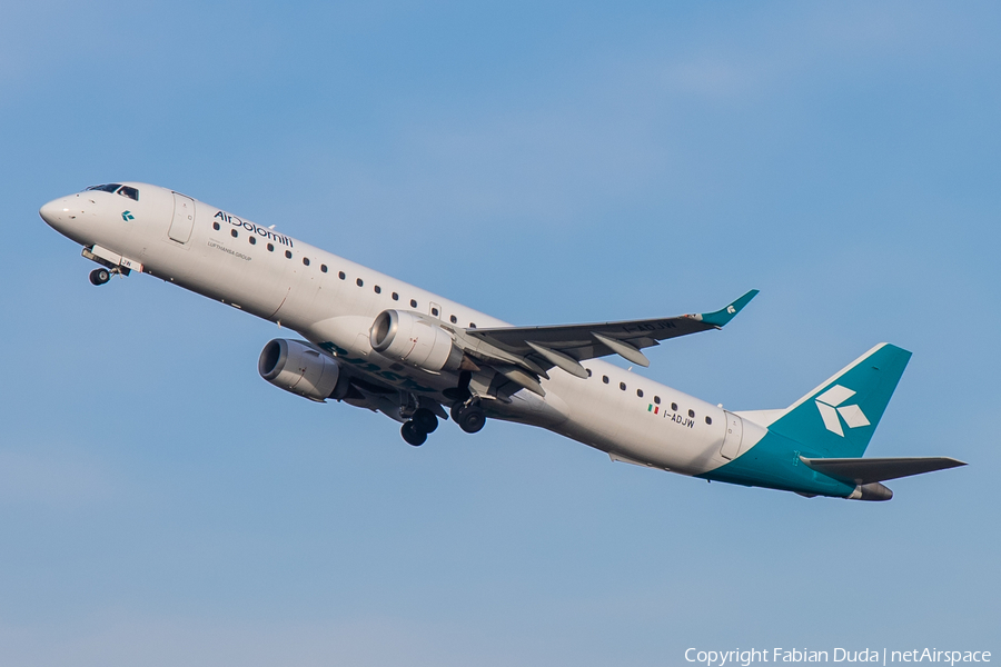 Air Dolomiti Embraer ERJ-195LR (ERJ-190-200LR) (I-ADJW) | Photo 425122