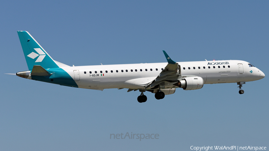 Air Dolomiti Embraer ERJ-195LR (ERJ-190-200LR) (I-ADJW) | Photo 454316