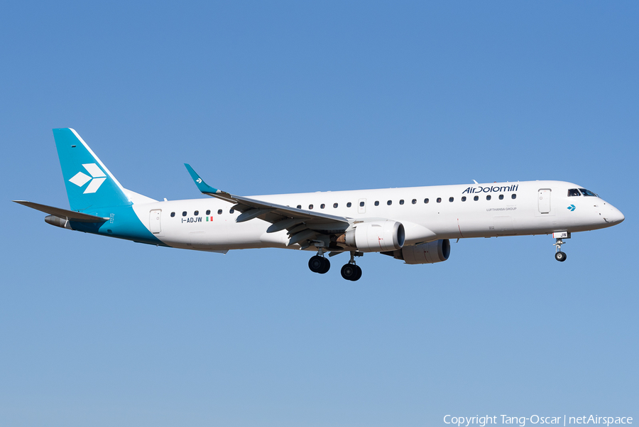 Air Dolomiti Embraer ERJ-195LR (ERJ-190-200LR) (I-ADJW) | Photo 503295