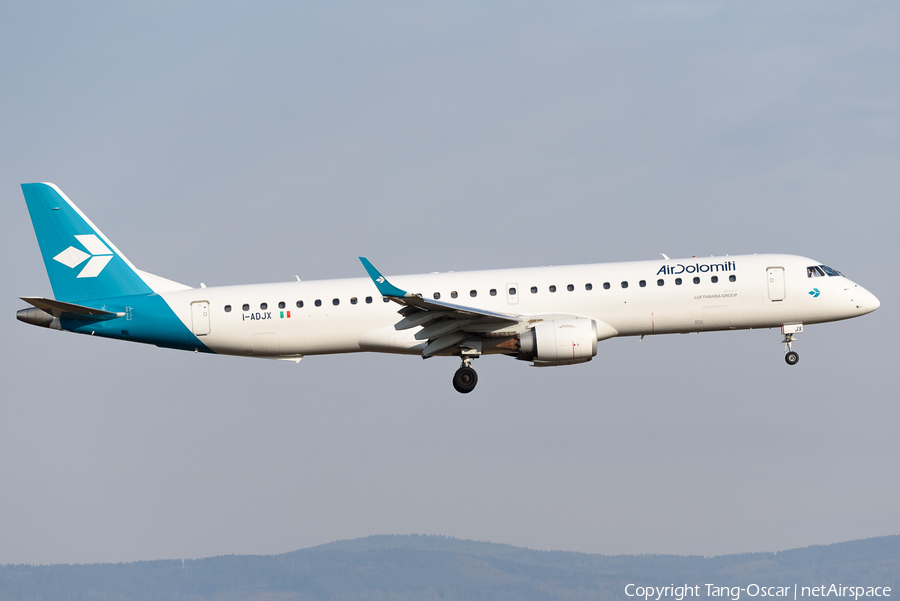 Air Dolomiti Embraer ERJ-195LR (ERJ-190-200LR) (I-ADJX) | Photo 509951