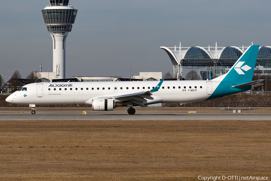 Air Dolomiti Embraer ERJ-195LR (ERJ-190-200LR) (I-ADJY) | Photo 373883