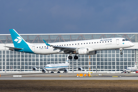 Air Dolomiti Embraer ERJ-195LR (ERJ-190-200LR) (I-ADJY) at  Munich, Germany