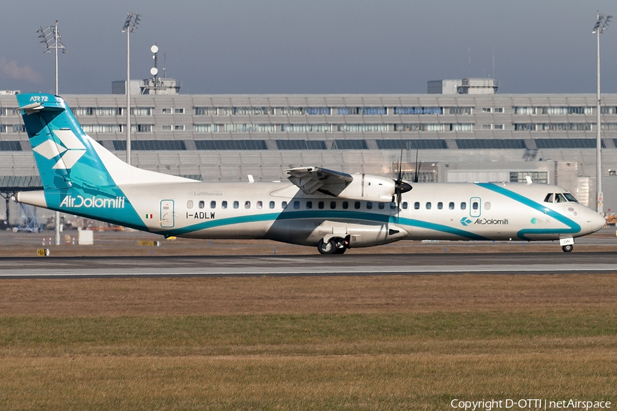 Air Dolomiti ATR 72-500 (I-ADLW) | Photo 192691
