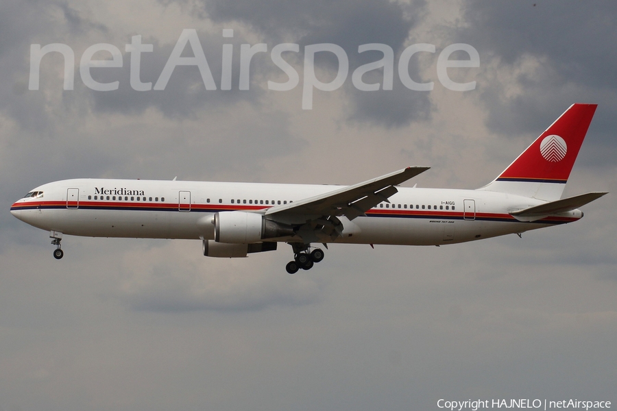 Meridiana Boeing 767-304(ER) (I-AIGG) | Photo 250784