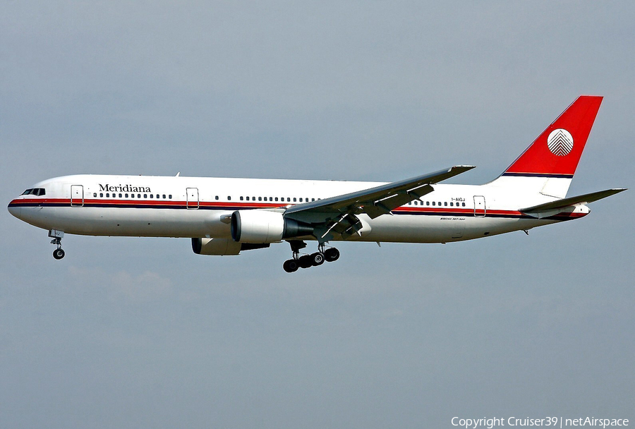 Meridiana Boeing 767-304(ER) (I-AIGJ) | Photo 113458
