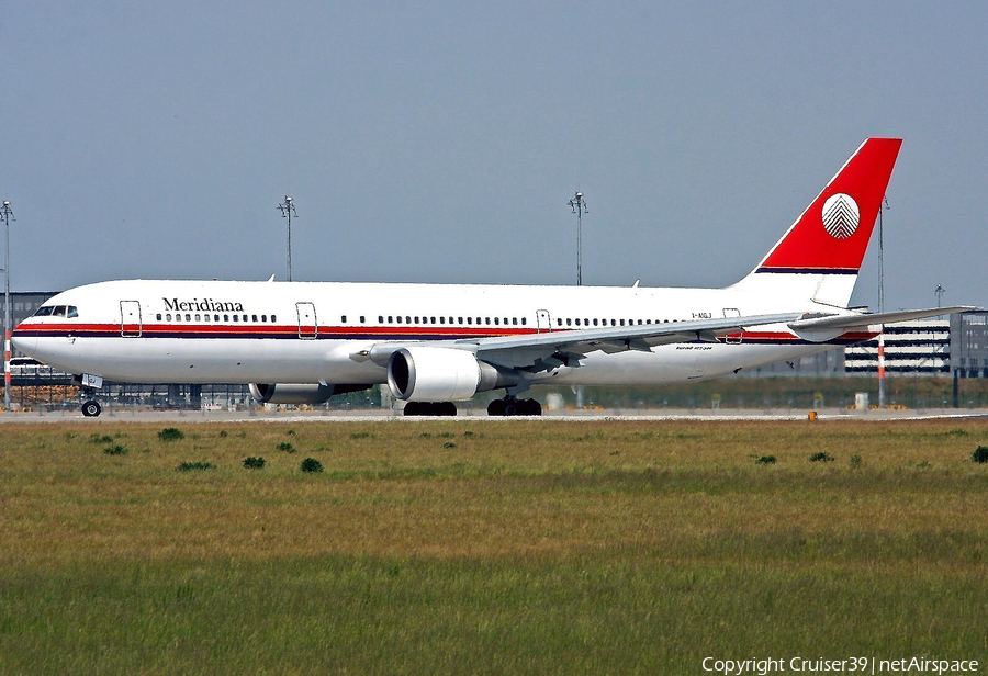 Meridiana Boeing 767-304(ER) (I-AIGJ) | Photo 113470