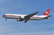 Meridiana Boeing 767-304(ER) (I-AIGJ) at  Berlin - Schoenefeld, Germany