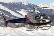 Ariane Helicopter Service Aerospatiale AS350BA Ecureuil (I-ARIC) at  Samedan - St. Moritz, Switzerland