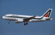 Alitalia Airbus A319-112 (I-BIMO) at  Rome - Fiumicino (Leonardo DaVinci), Italy