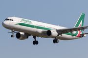 Alitalia Airbus A321-112 (I-BIXR) at  Barcelona - El Prat, Spain