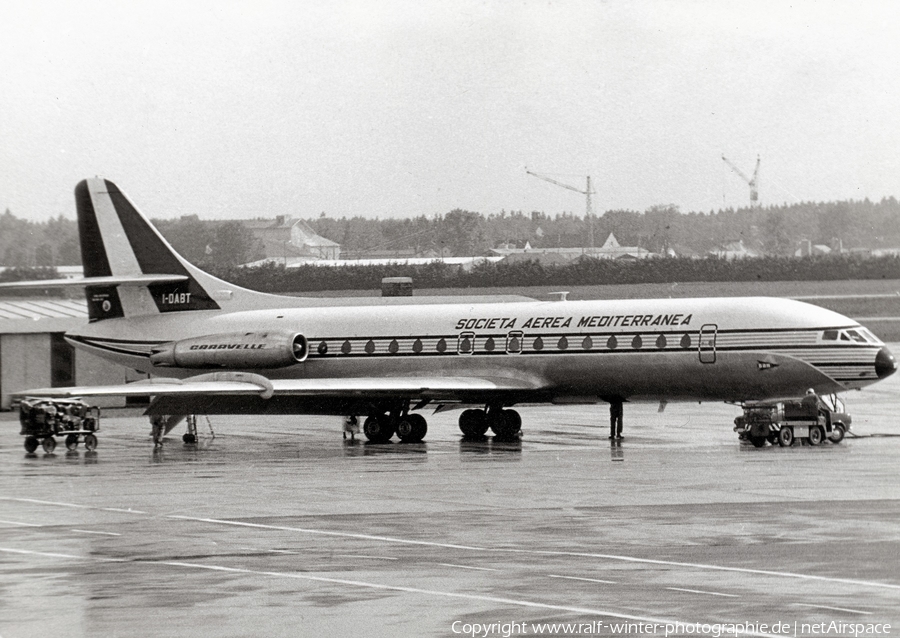 Societa Aerea Mediterranea Sud Aviation SE-210 Caravelle VI-N (I-DABT) | Photo 424823