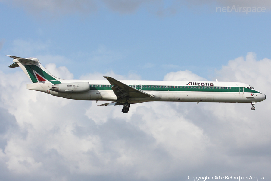 Alitalia McDonnell Douglas MD-82 (I-DACT) | Photo 39455