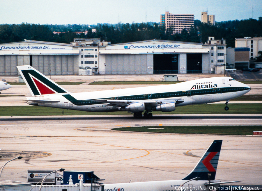 Alitalia Boeing 747-243B (I-DEMS) | Photo 74917