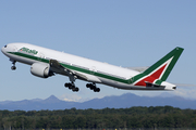 Alitalia Boeing 777-243(ER) (I-DISA) at  Milan - Malpensa, Italy