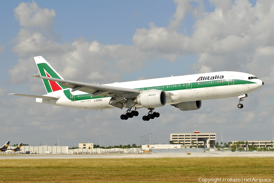 Alitalia Boeing 777-243(ER) (I-DISB) | Photo 8647