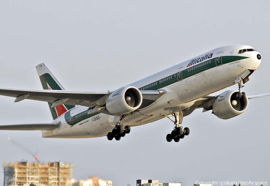 Alitalia Boeing 777-243(ER) (I-DISD) | Photo 447879