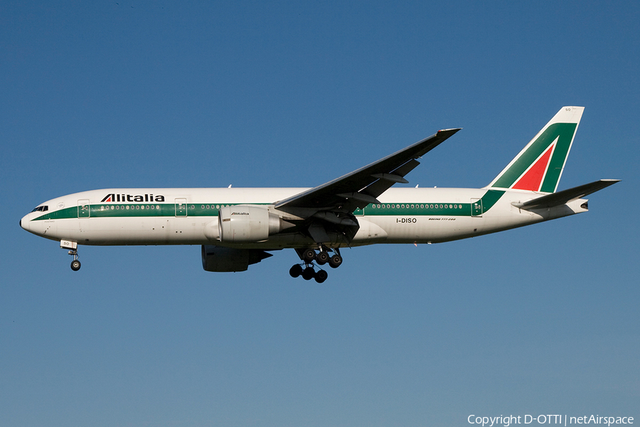 Alitalia Boeing 777-243(ER) (I-DISO) | Photo 264900