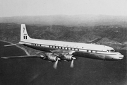 Alitalia Douglas DC-7C (I-DUVE) at  International Airspace, (International Airspace)