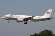 Meridiana Airbus A320-214 (I-EEZF) at  Hamburg - Fuhlsbuettel (Helmut Schmidt), Germany