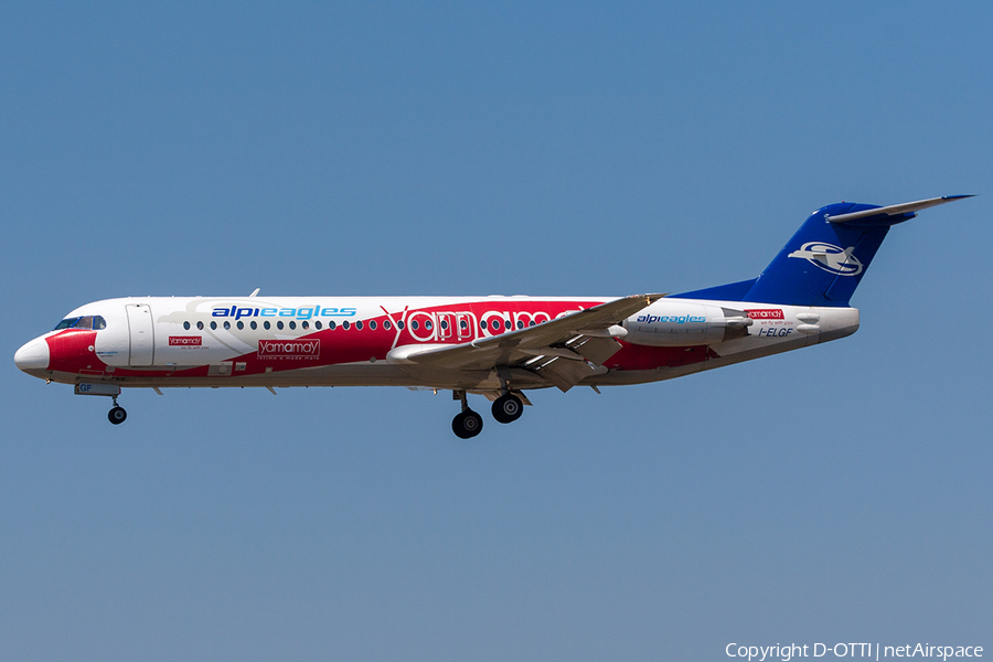 Alpi Eagles Fokker 100 (I-ELGF) | Photo 203513