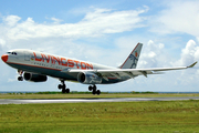 Livingston Energy Flight Airbus A330-243 (I-LIVL) at  Male - International, Maldives