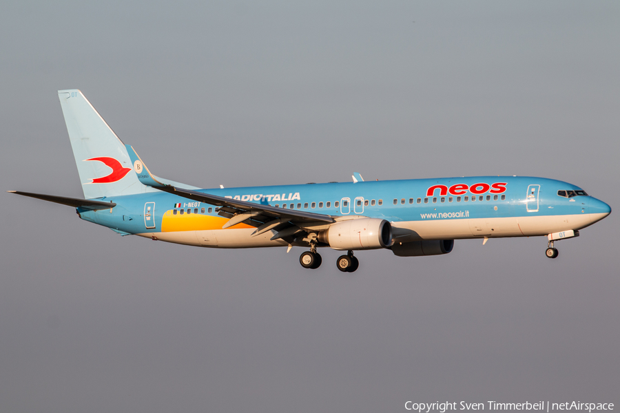 Neos Boeing 737-86N (I-NEOT) | Photo 473646