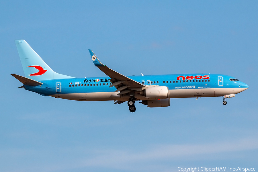 Neos Boeing 737-86N (I-NEOT) | Photo 267150